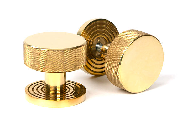 Brompton Mortice/Rim Knob Set Beehive Rose