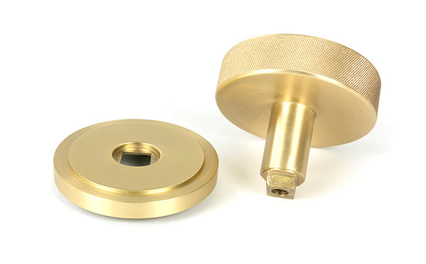 Brompton Centre Door Knob Art Deco Rose