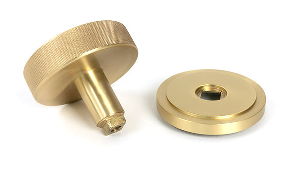 Brompton Centre Door Knob Art Deco Rose