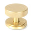 Brompton Centre Door Knob Art Deco Rose