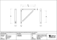 150mm x 150mm Barton Shelf Bracket