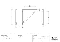 150mm x 150mm Barton Shelf Bracket