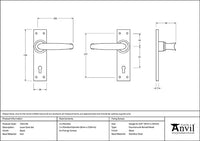Classic Lever Lock Set Standard