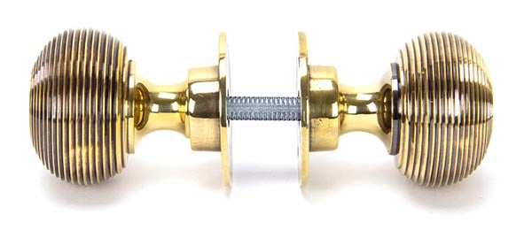 Beehive Mortice/Rim Knob Set