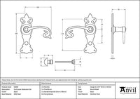 Curly Lever Bathroom Set
