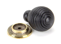 38mm Wooden Beehive Cabinet Knob