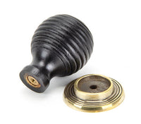 38mm Wooden Beehive Cabinet Knob
