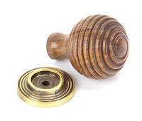 35mm Wooden Beehive Cabinet Knob