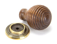 38mm Wooden Beehive Cabinet Knob