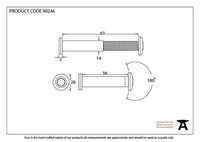 38-63mm Door Viewer 180°