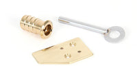 Key-Flush Sash Stop