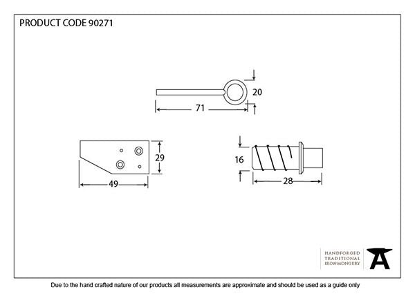 Key-Flush Sash Stop