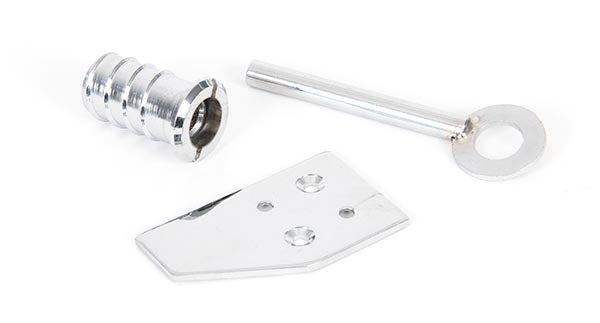 Key-Flush Sash Stop