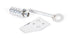Key-Flush Sash Stop