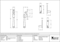 Night-Vent Locking Avon Fastener