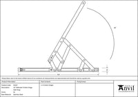 16" SS Defender Friction Hinge - Side hung
