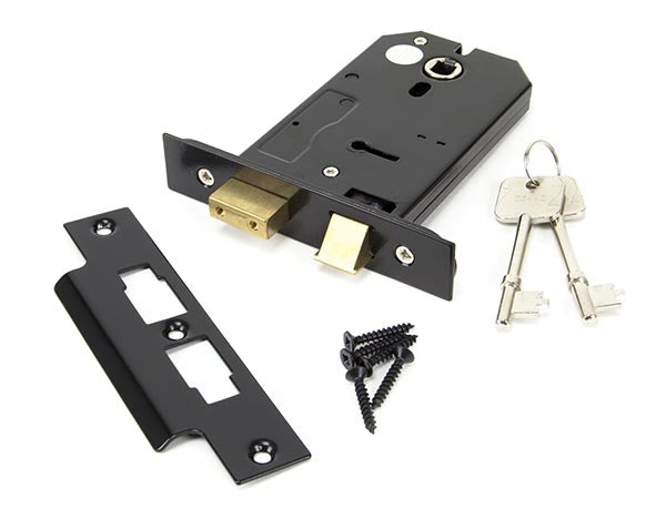 5" Horizontal 3 Lever Sash Lock
