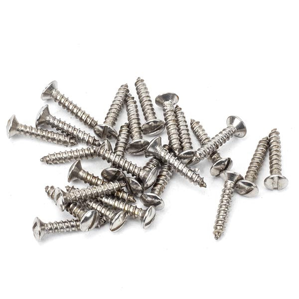 4 x ¾" Countersunk Raised Head Screws (25)