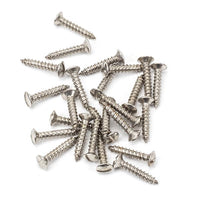 6 x ¾" Countersunk Raised Head Screws (25)