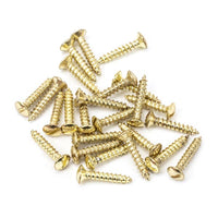 4 x ¾" Countersunk Raised Head Screws (25)