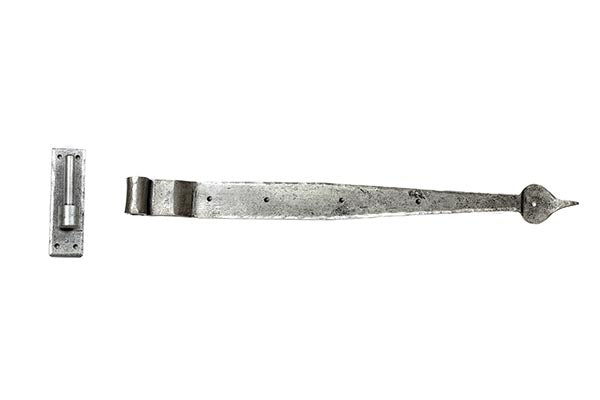 24" Hook & Band Hinge - Cranked (pair)