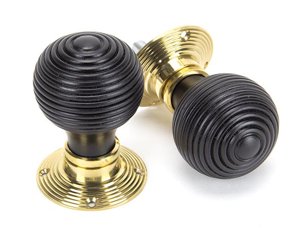 Beehive Mortice/Rim Knob Set