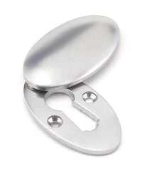 Oval Escutcheon with Cover