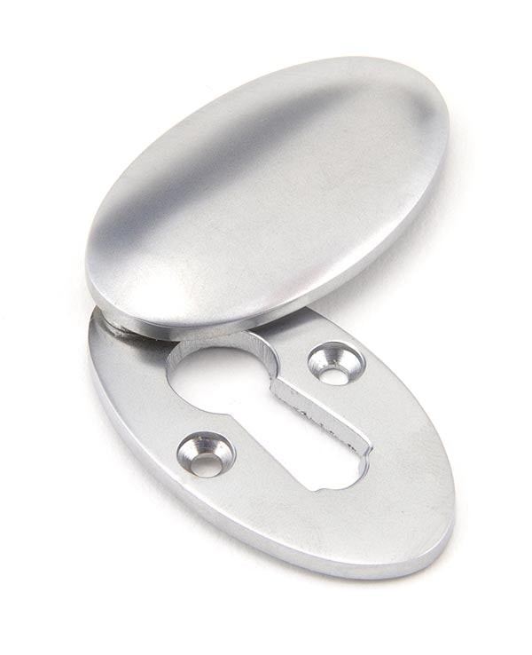 Oval Escutcheon with Cover