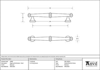 Small Regency Pull Handle