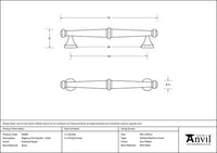 Small Regency Pull Handle