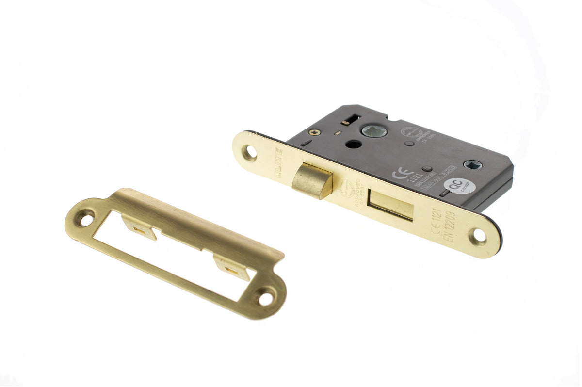 Atlantic Radius Corner Bathroom Lock [CE] 3"