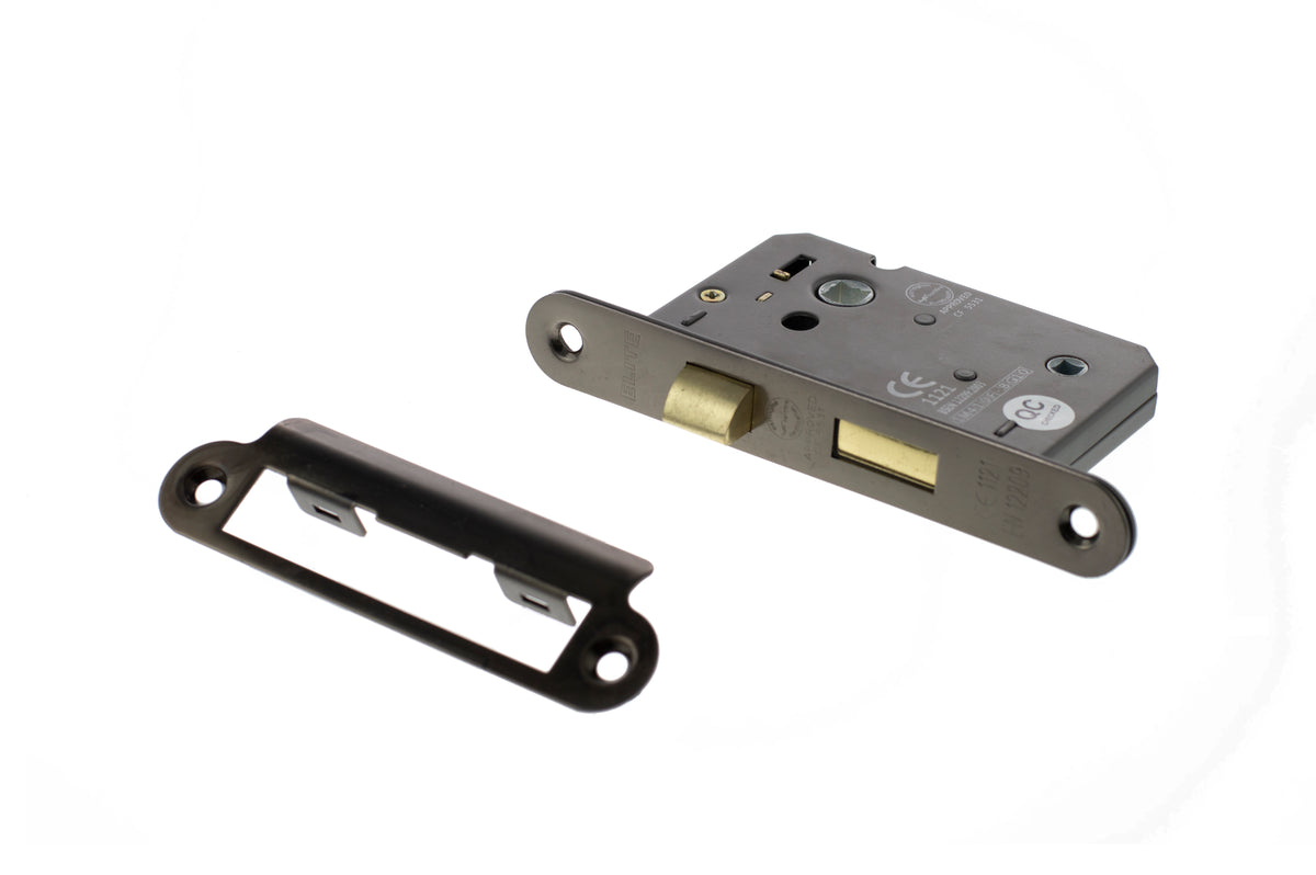 Atlantic Radius Corner Bathroom Lock [CE] 3"