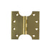 Atlantic (Solid Brass) Parliament Hinges 4" x 2" x 4mm