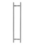 Guardsman T- Bar Pull Handle - Bolt Through Fixing