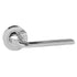 Eco Surf Aluminium Lever Door Handle on Round Rose