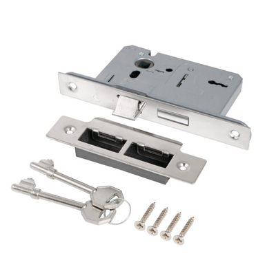 Eclipse  63mm 3-Lever Mortice Sashlock