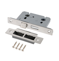 Eclipse  63mm Bathroom Mortice Lock