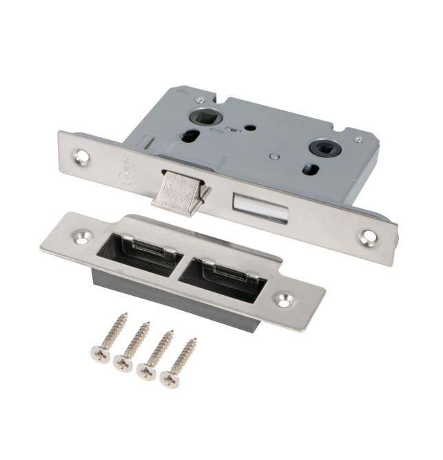 Eclipse  63mm Bathroom Mortice Lock