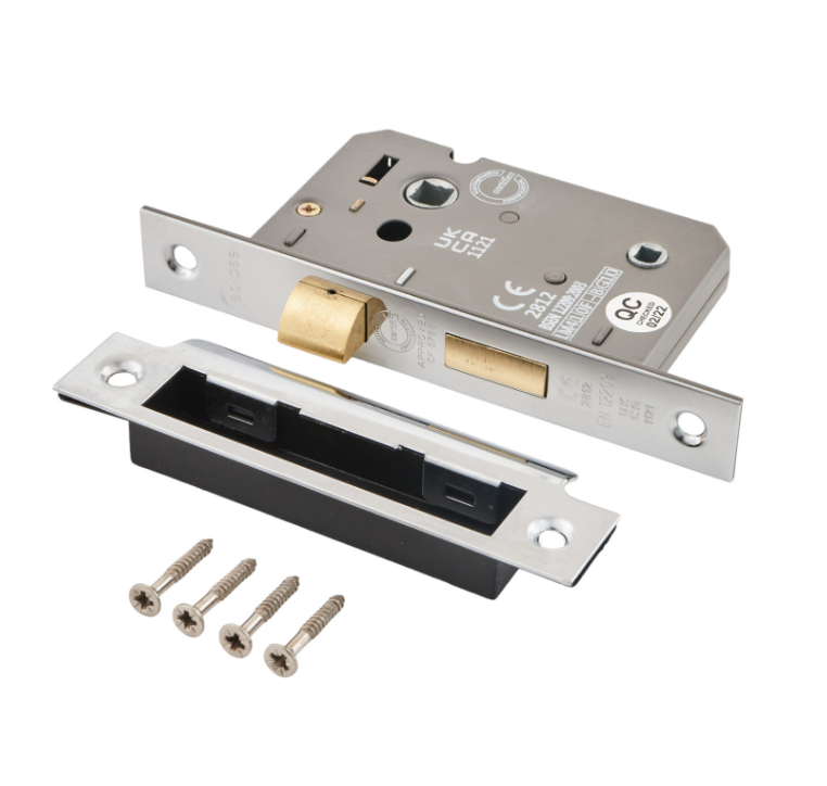 Eclipse 63mm Mortice Bathroom Lock - CE