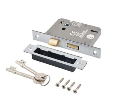 Eclipse 76mm 3 Lever Mortice Sashlock - CE