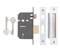 Eclipse 63mm 5 Lever Mortice Sashlock - CE