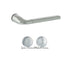 Forme Milly Lever Door Handle on Concealed Round Rose