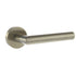 Forme Elle Lever Door Handle on Minimal Round Rose