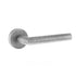 Forme Elle Lever Door Handle on Minimal Round Rose