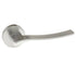 Forme Olimpia Lever Door Handle on Minimal Round Rose