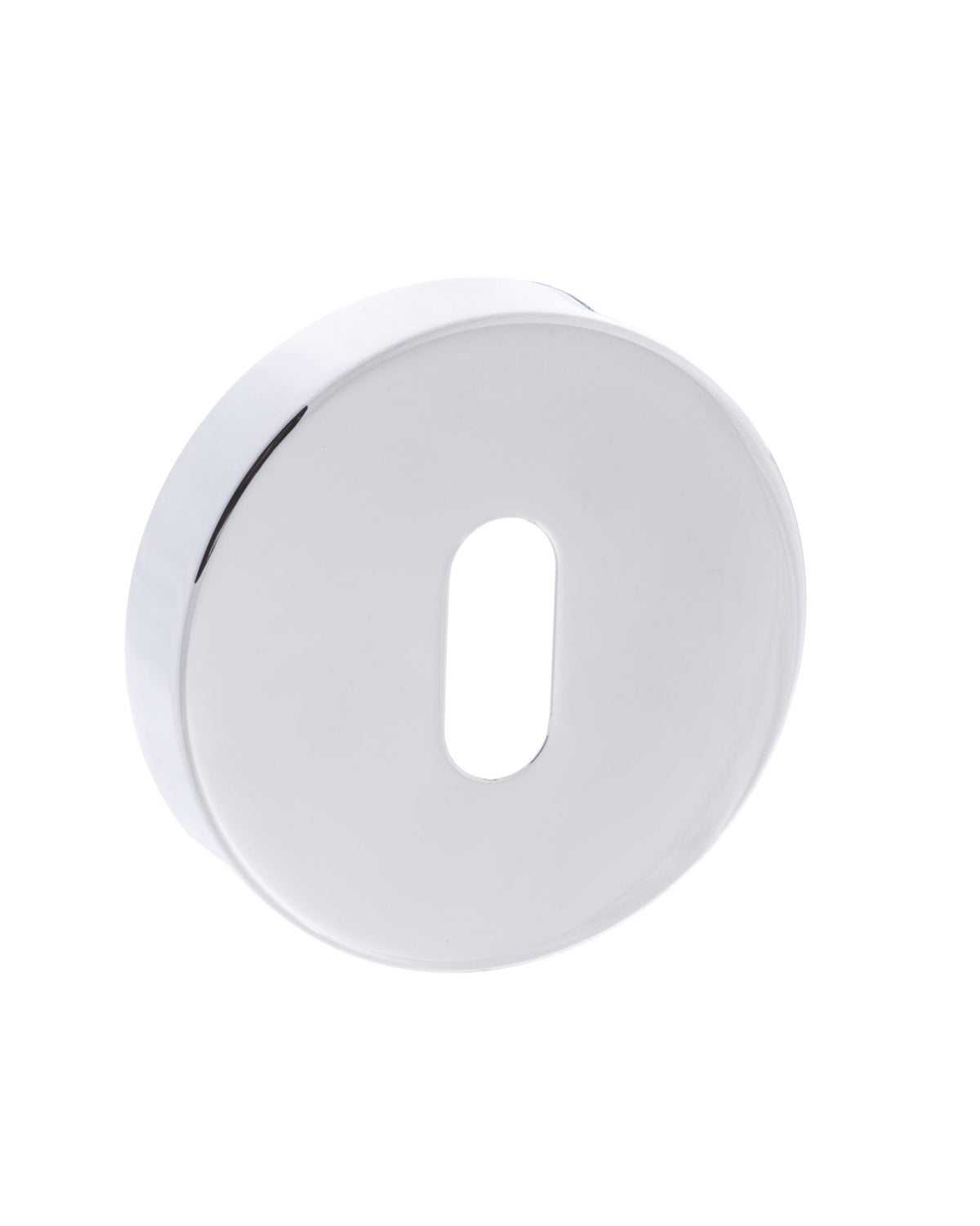 Forme Key Escutcheons on Minimal Round Rose