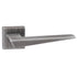 Forme Naxos Lever Door Handle on Minimal Square Rose