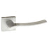 Forme Olimpia Lever Door Handle on Minimal Square Rose