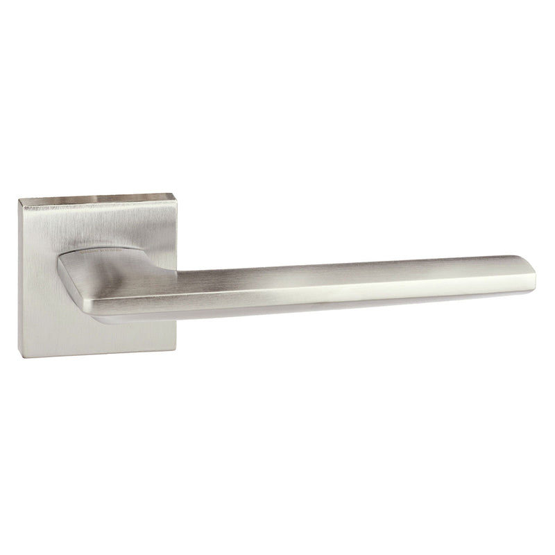 Forme Boston Lever Door Handle on Minimal Square Rose