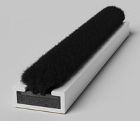 Fire and Smoke Intumescent Seal with Brush Pile